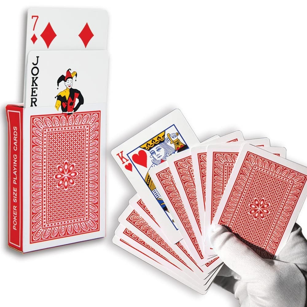 Magic Makers 50 Card Tricks Kit with 2 Decks Magic Mystery Cards