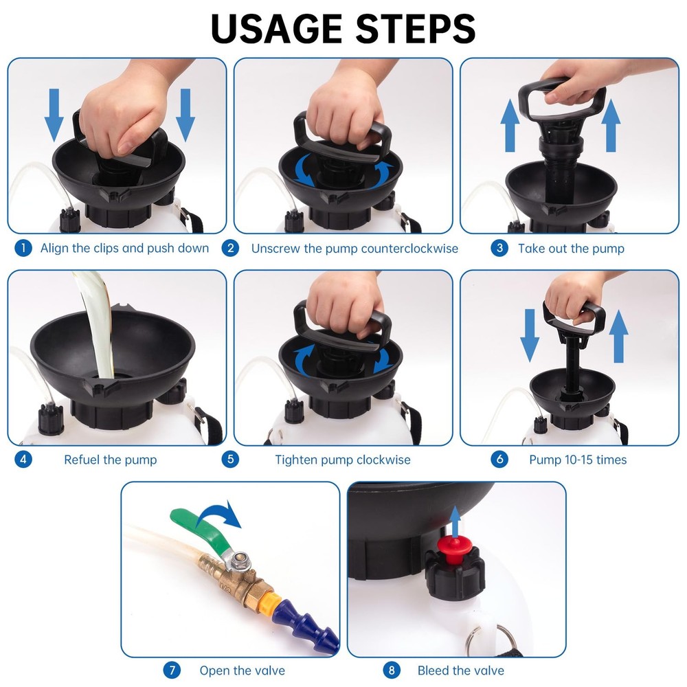AIGMISON 3L Transmission Fluid Pump, Hand Pump...