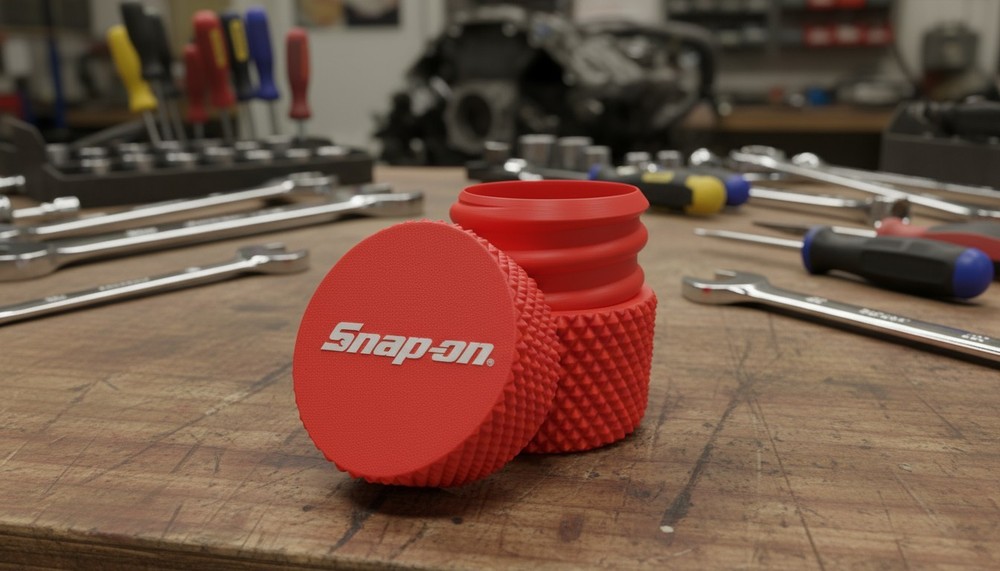 Snap-on Container – Threaded Screw & Parts Storage Box 3D Printed for Tools