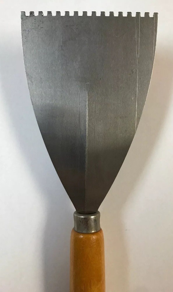Notched 3” Spatula Putty Knife