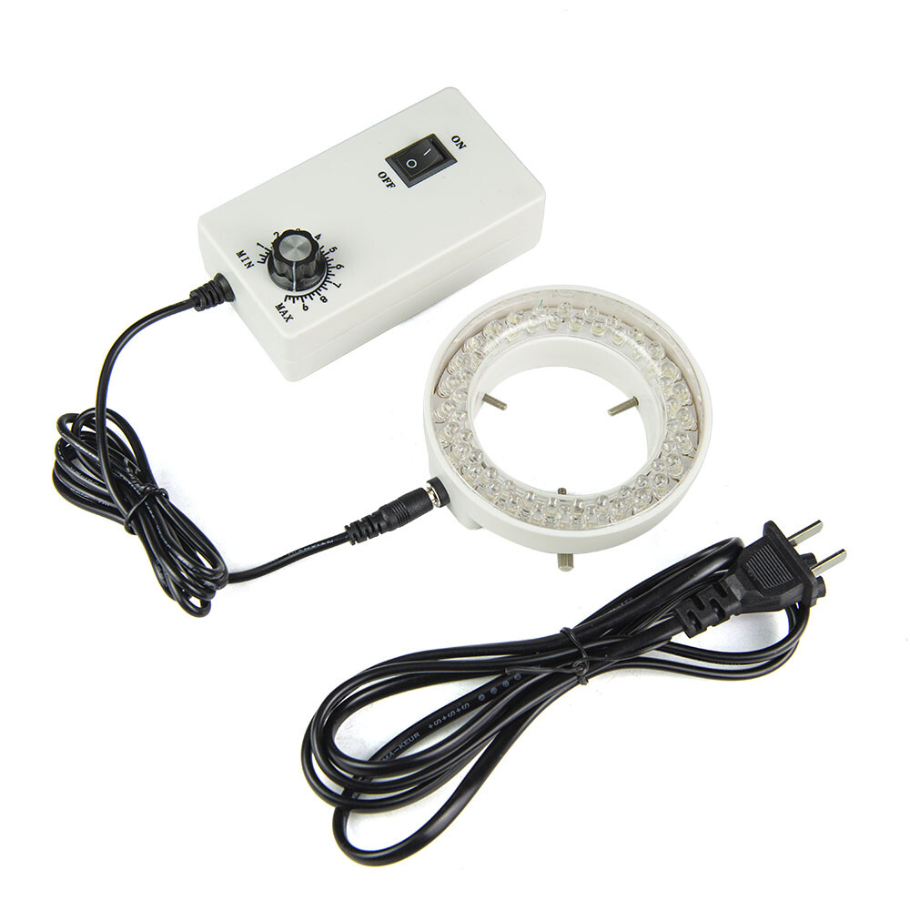 56 LED Light Microscope Ring Lamp 60mm Inner Diameter Microscope Light Source