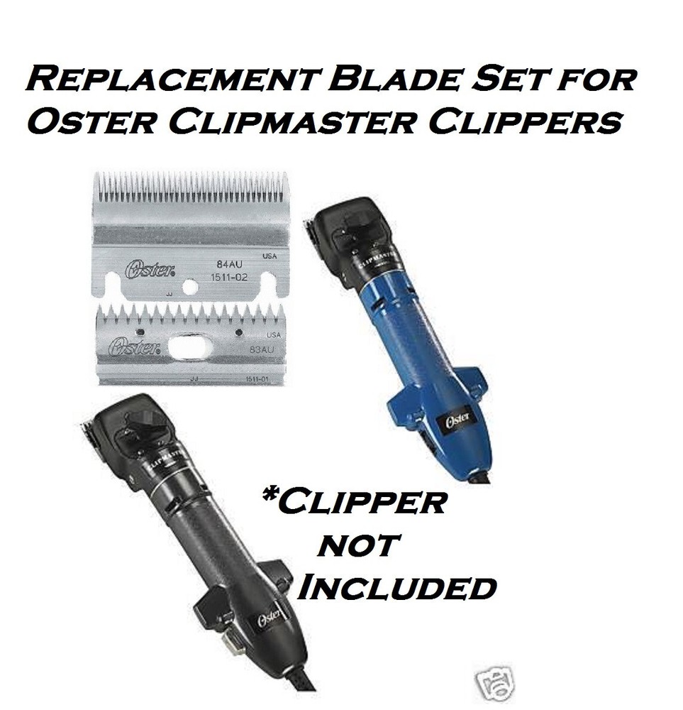 REPLACEMENT BLADE SET for Oster Stewart CLIPMASTER Clipper 510A,610 Clip Master