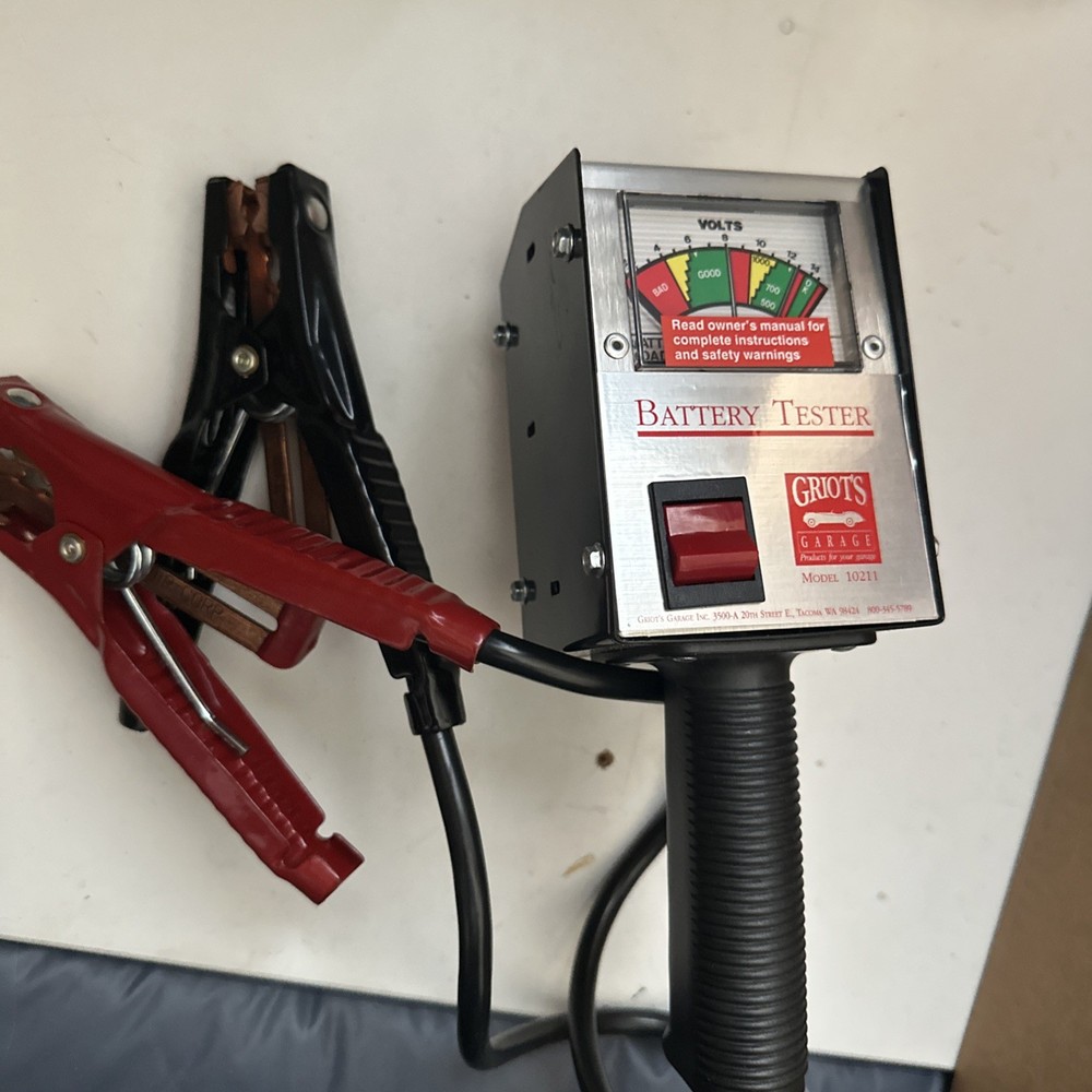 Battery Tester , Working , Griots Garage M#10211  USA