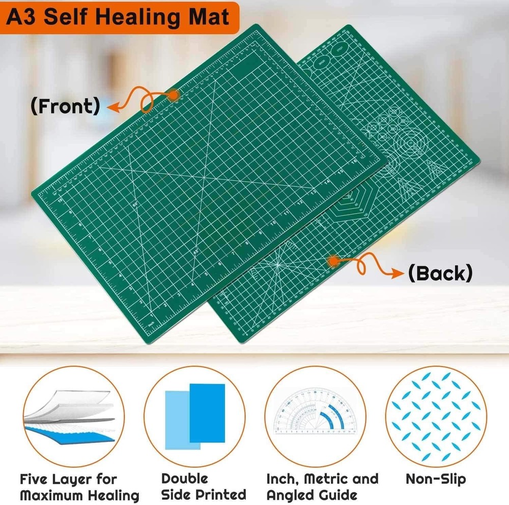 Self Healing Sewing Mat 12"X18" Art