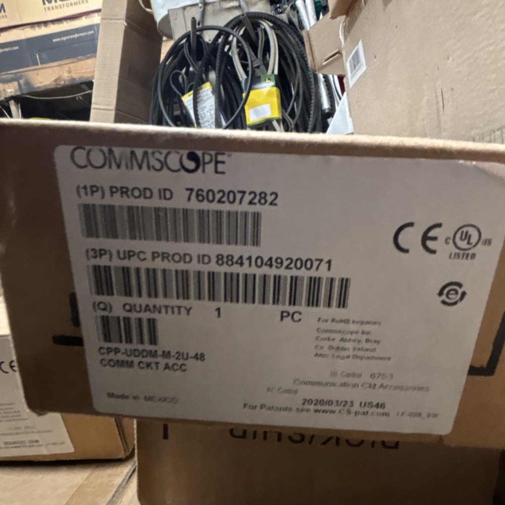 CommScope CPP-UDDM-M-2U-48 19 inch patch panel