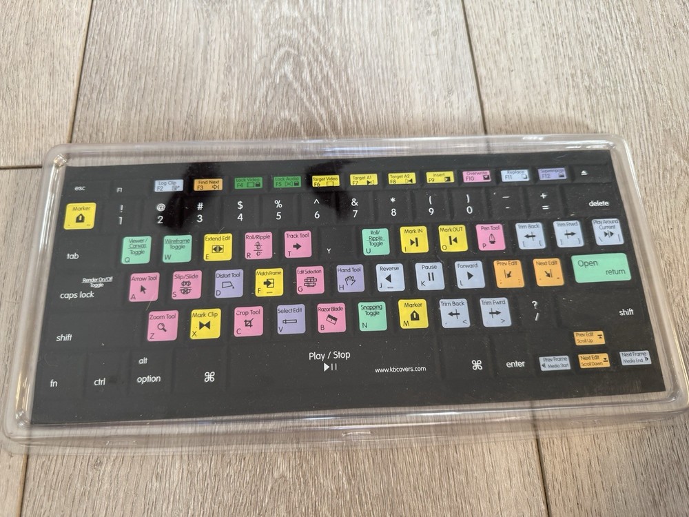 Apple Magic Keyboard Cover Skin for Final Cut Editing from kbcovers.com