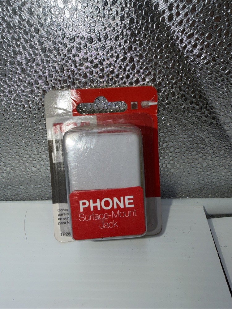 RCA TP266WHR Phone Surface-Mount Jack Connector {12}