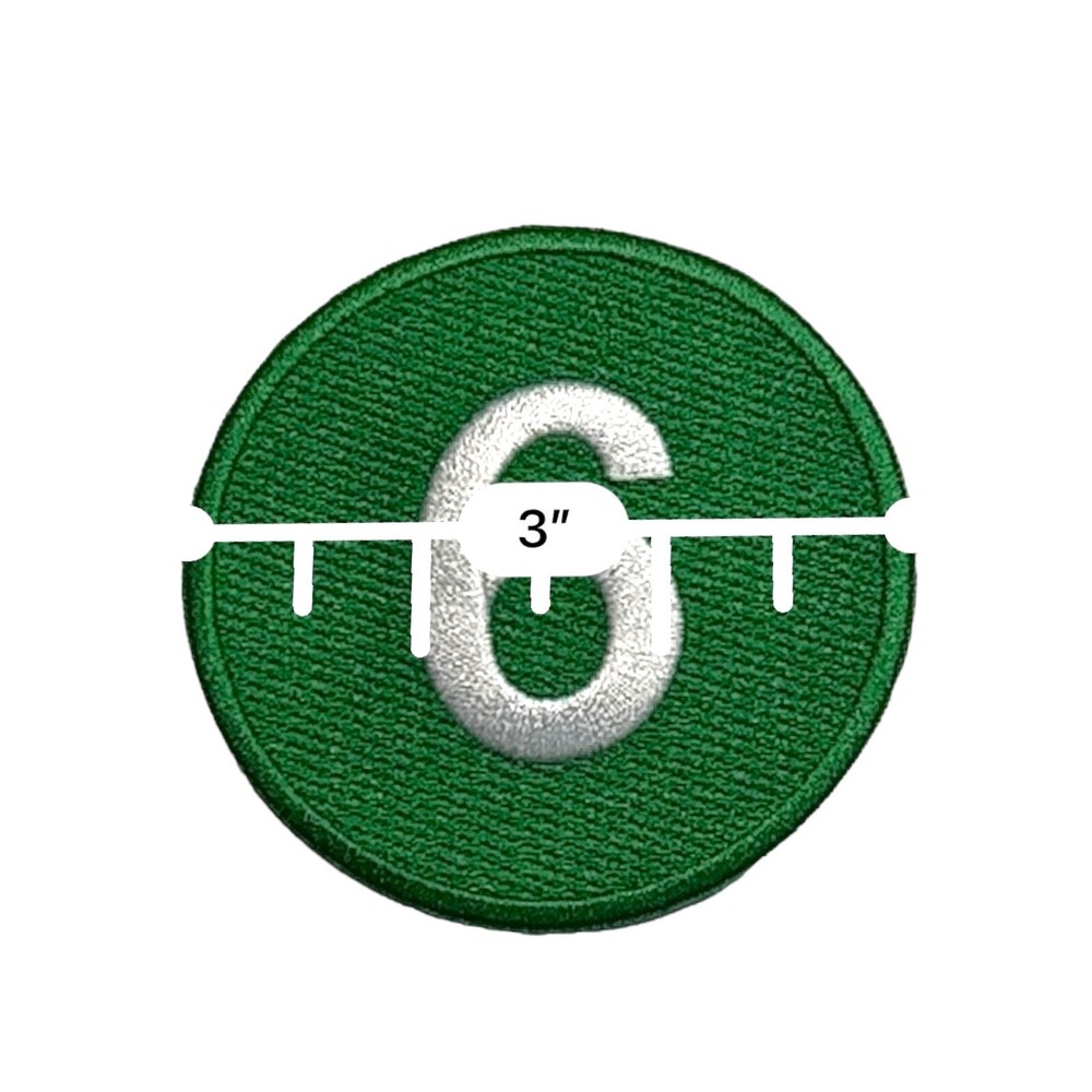 6 Train 3” embroidery patches iron on