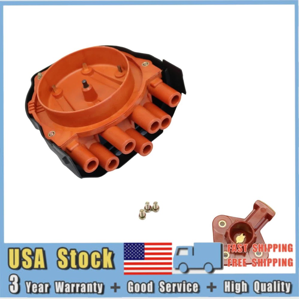 Distributor Cap&Rotor For BMW E23 E24 E28 E30 E31 E32 12111725070 12111734110 US