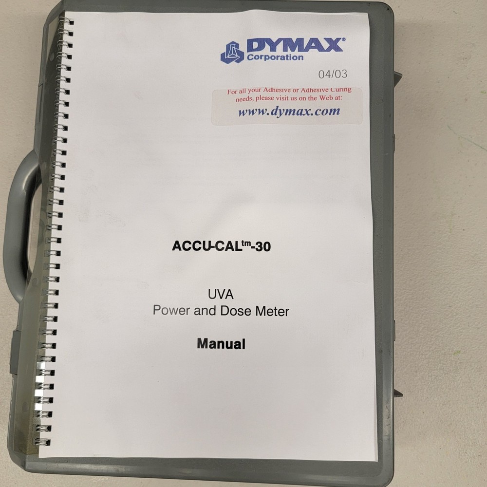 Dymax Accu-Cal-30 Smart UV Intensity Meter