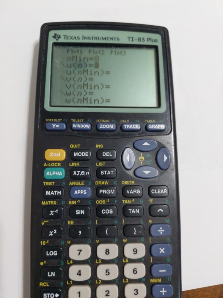 texas instruments ti-83 plus calculator