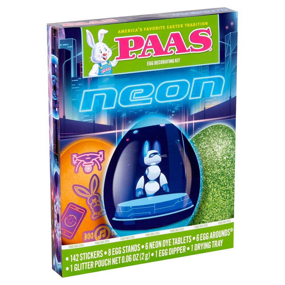 Paas Neon Egg Decorating Kit