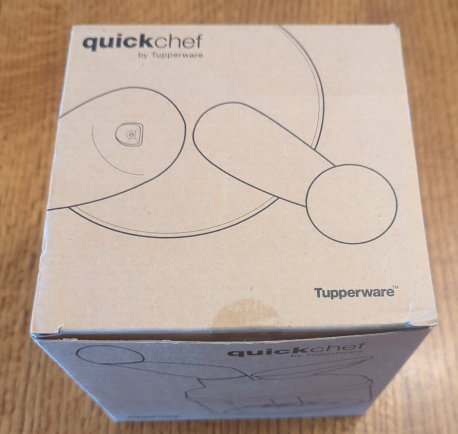 Tupperware │ Quick Chef Food Processor Chopper System │Sapphire Blue │