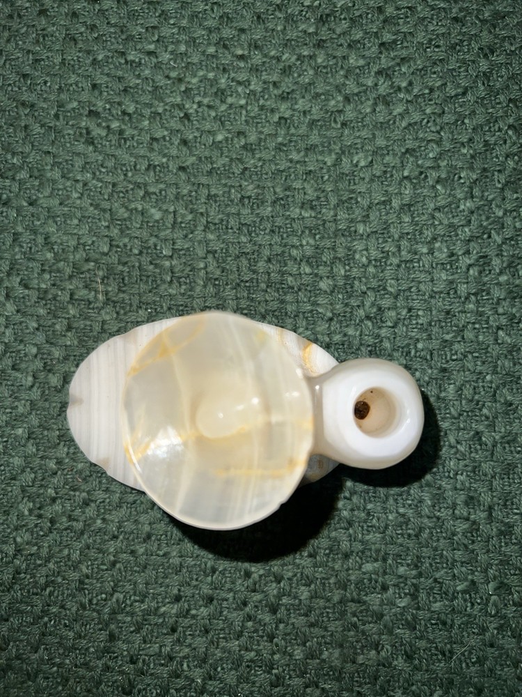 Banded Calcite Decorative Incense Holder