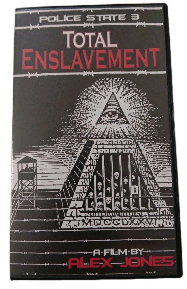 VHS  Police State 3  ( TOTAL ENSLAVEMENT )  2003