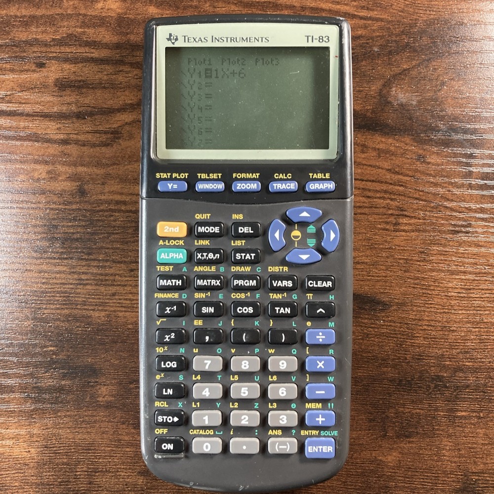 Texas Instruments TI-83 Handheld Graphing Calculator