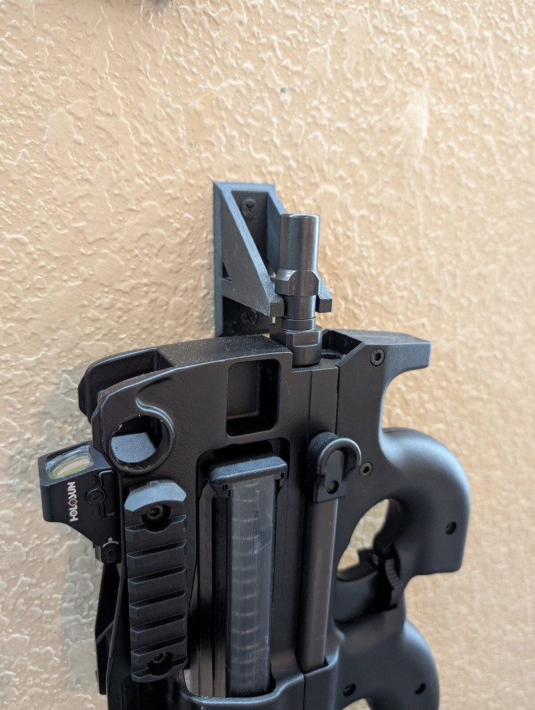9mm Tri Lug Wall Mount. Fits Standard Tri Lug Muzzle Devices