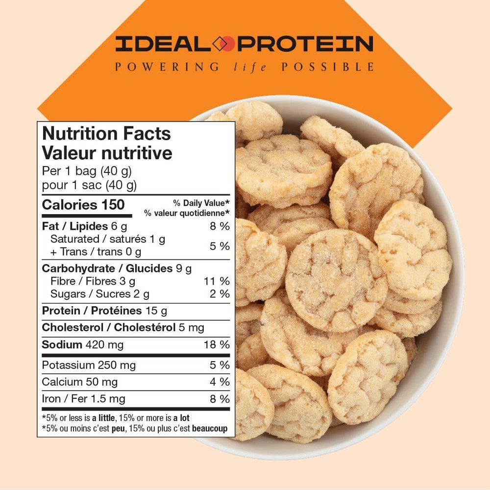 Butter Popcorn Popped Cakes - Ideal Protein