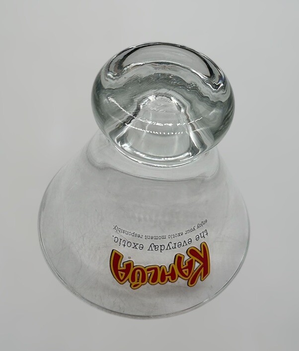 KAHLUA Liqueur Cocktail Glass 3.75" Tall