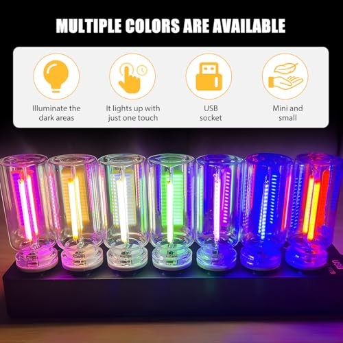 USB LED Car Atmosphere Light, Mini Vehicle Ambient Interface Charging Purple