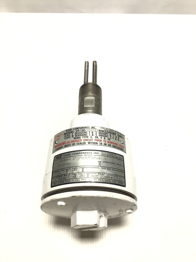 Fluid Components Inc 12-64-4/1 - 39/30 Capacitance Manometer