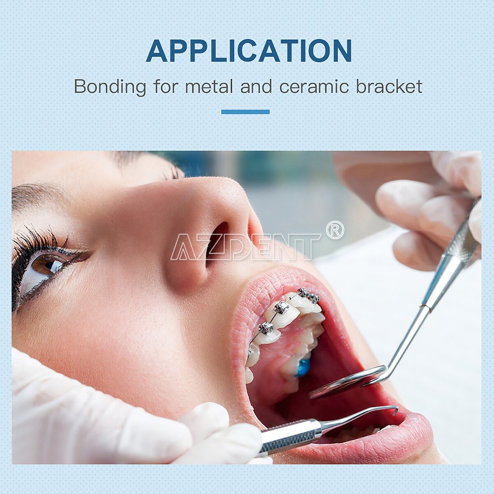 Dental Orthodontic Light Cure Composite Etching Adhesive Etching Gel Kit