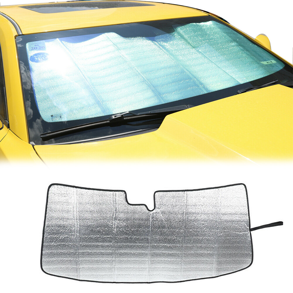 Front Window Sunshade Sun Visor Sunscreen Foldable for Chevy Camaro 2010-2015