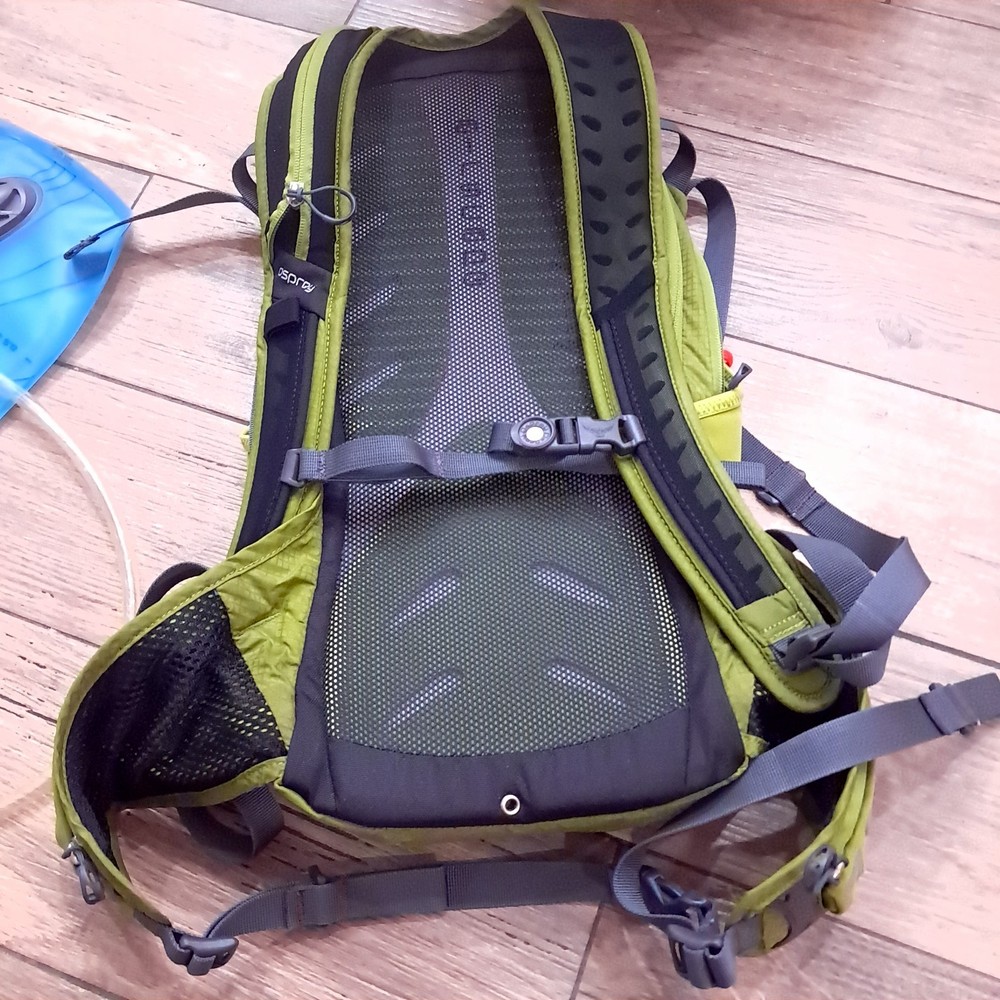 Osprey Raptor 14 green Hydraulics Hydration Pack backpack lime w/ bladder pack