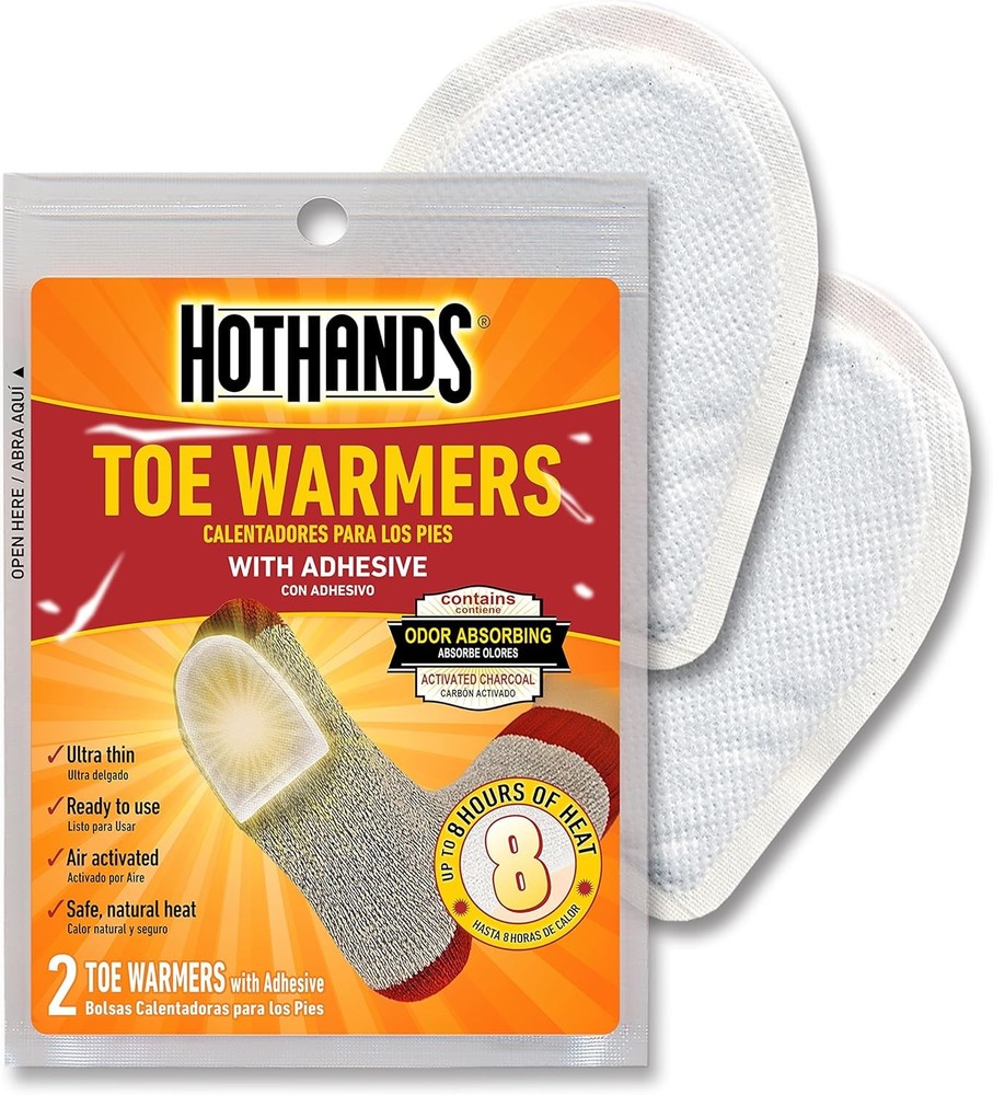 HotHands Toe Warmers 6 Pair Safe Natural