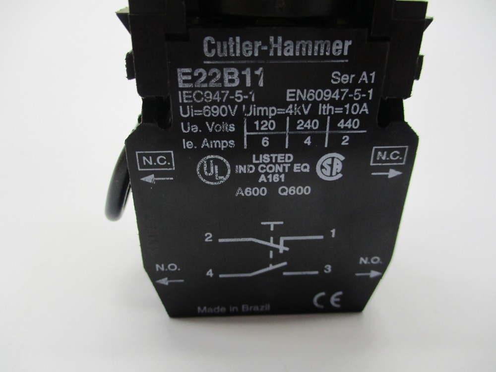 CUTLER HAMMER E30XG1RR SELECTOR SWITCH NSMP