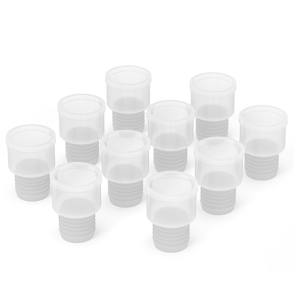 10 PCS 24# LeakProof Silicone Lab Stopper For 24/40 Outer Joint