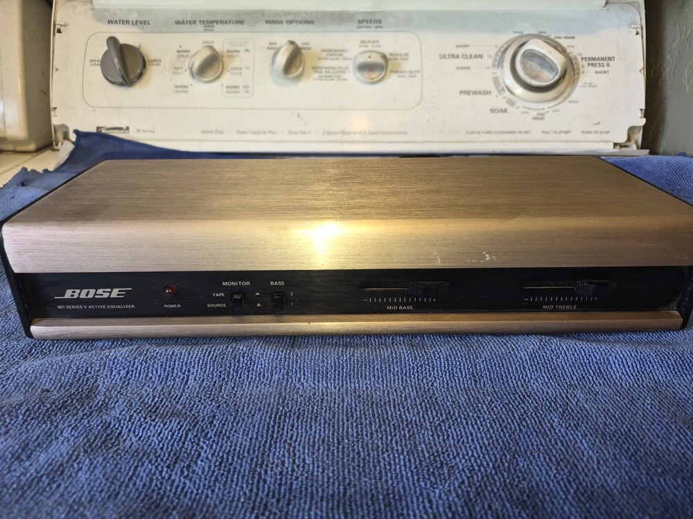 Bose 901 Series V Active EQUALIZER EXCELLENT Shape. Tested. Works As It Should.