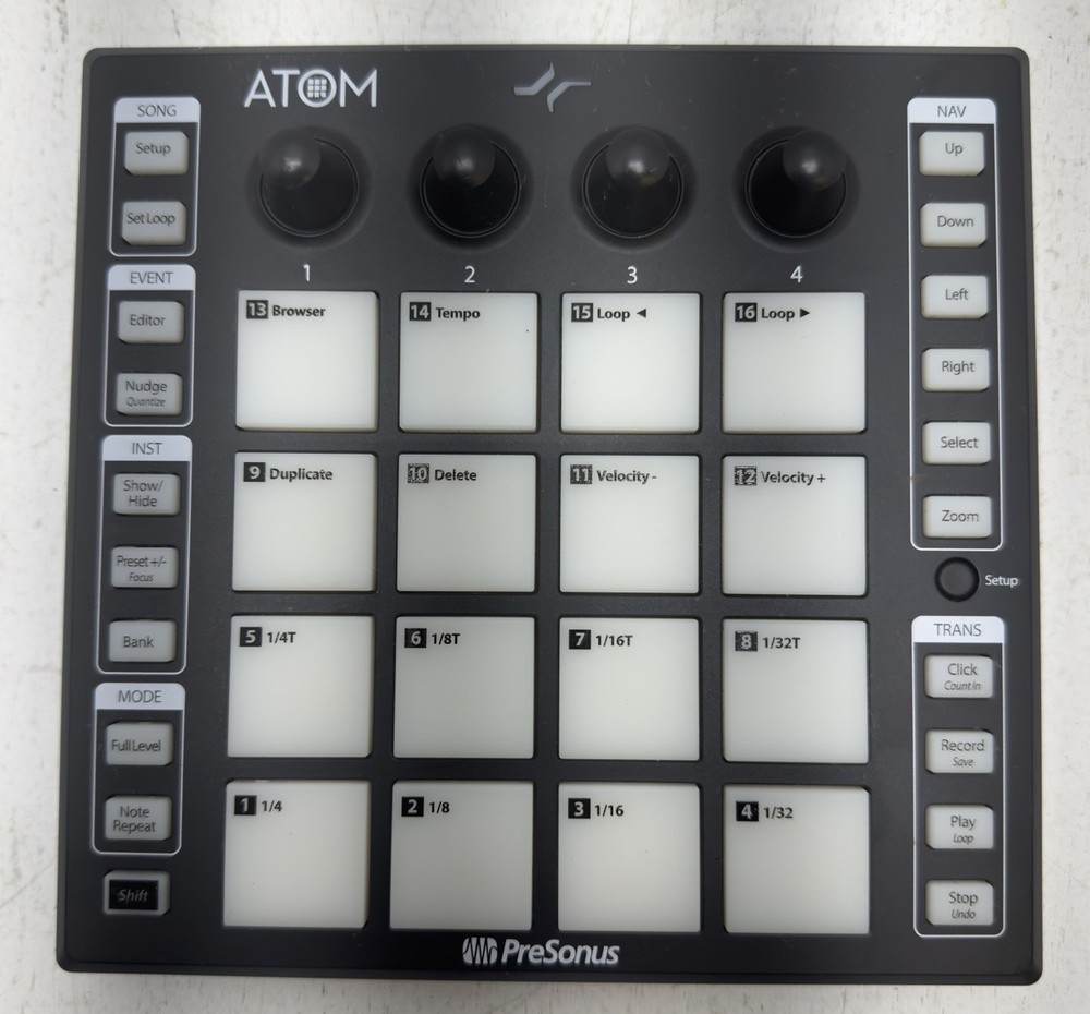 PreSonus Atom Production & Performance Pad MIDI Control
