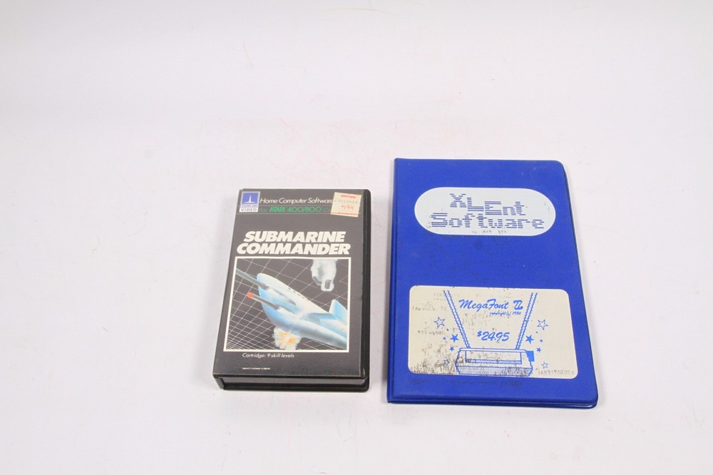 Atari Cartridge Computer Submarine Commander Thorn & XLENT Software