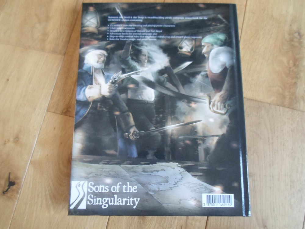 Between the Devil & the Deep Hardback RPG (MINT/NEW)