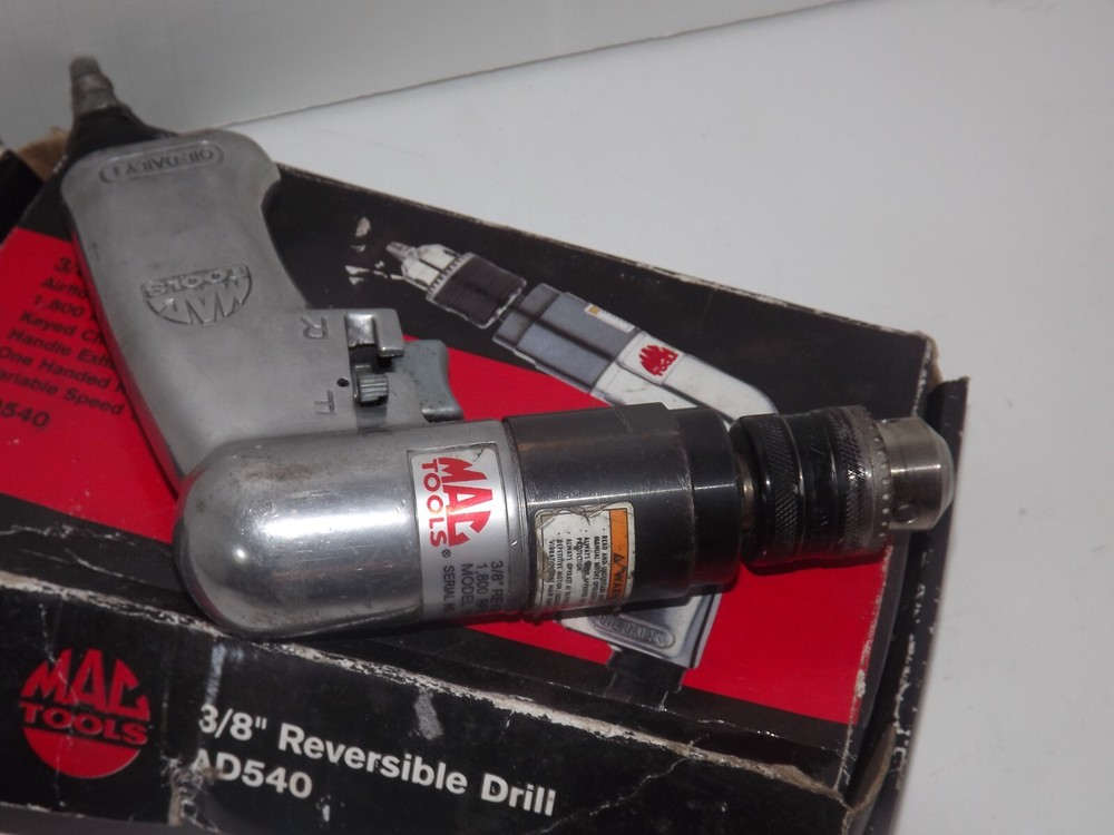 New Mac Tools 3/8" Reversible Drill AD540