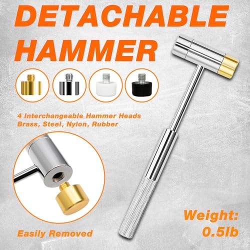Punch Set, Punch Tools, Roll Pin Punch Set, Made of Solid Without Bench Block