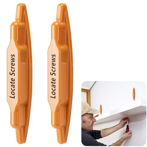 moonoom 2 Pcs Stud Finder Magnet, Powerful Magnetic Stud Detector, Compact 2Pc