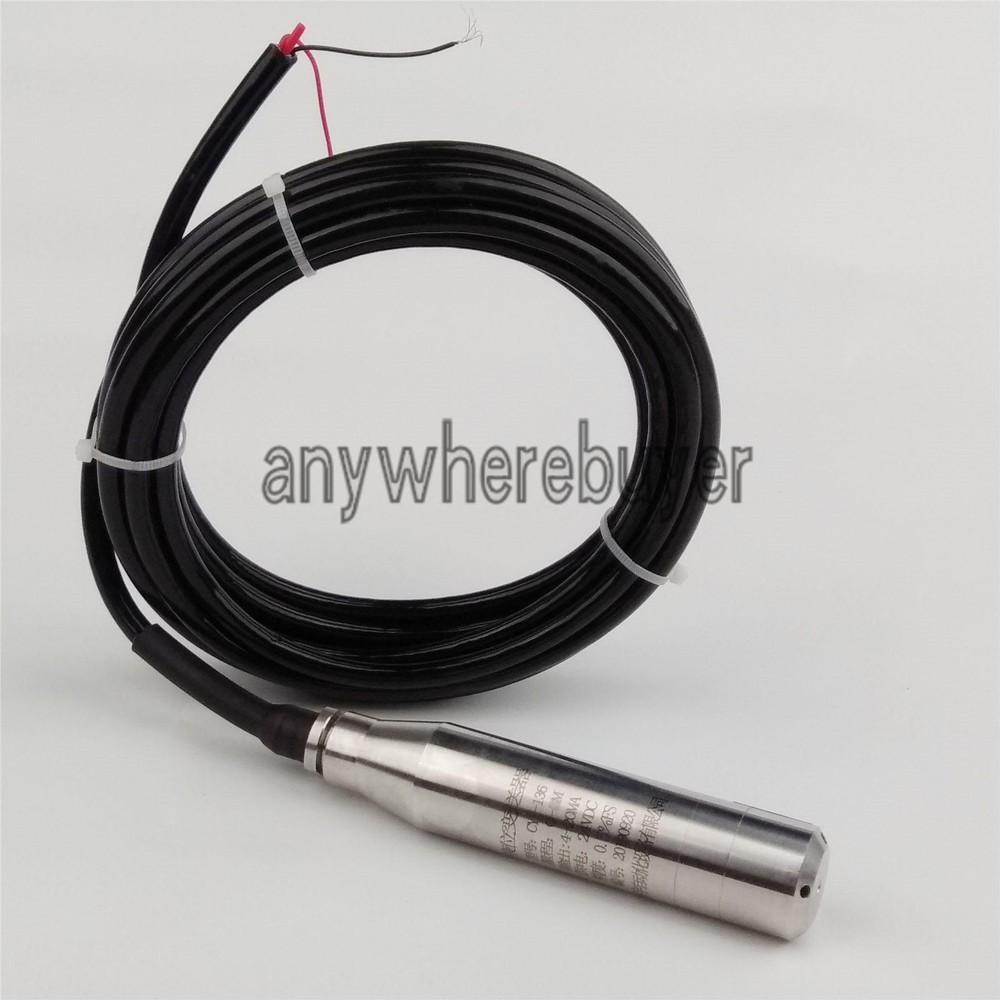 4-20MA 1.0m Range Water Level Transmitter Liquid Level Transducer Sensor