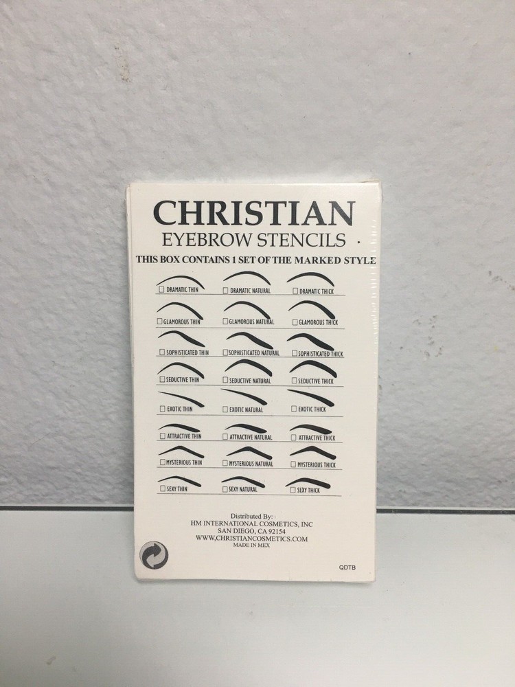 Christian Eyebrow Stencils-Discontinued!