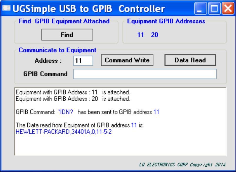 UGSimple USB to GPIB Controller Made in USA