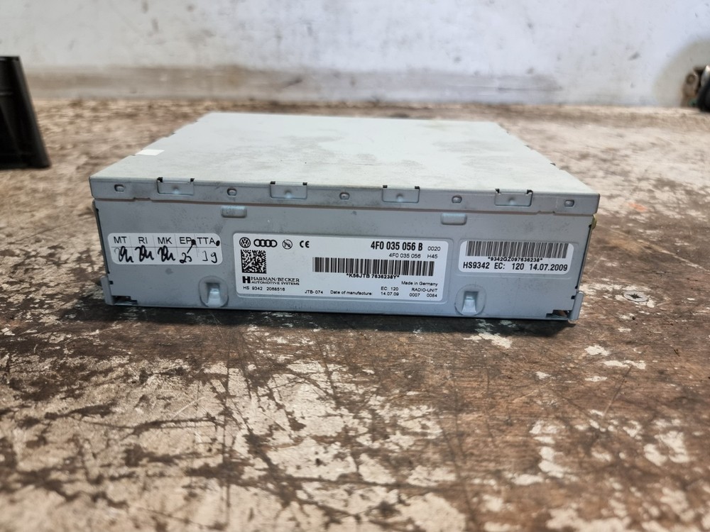 Audi A5 Multimedia Head & Sat Nav Display Screen &Tuner Receiver Module 2009 OEM