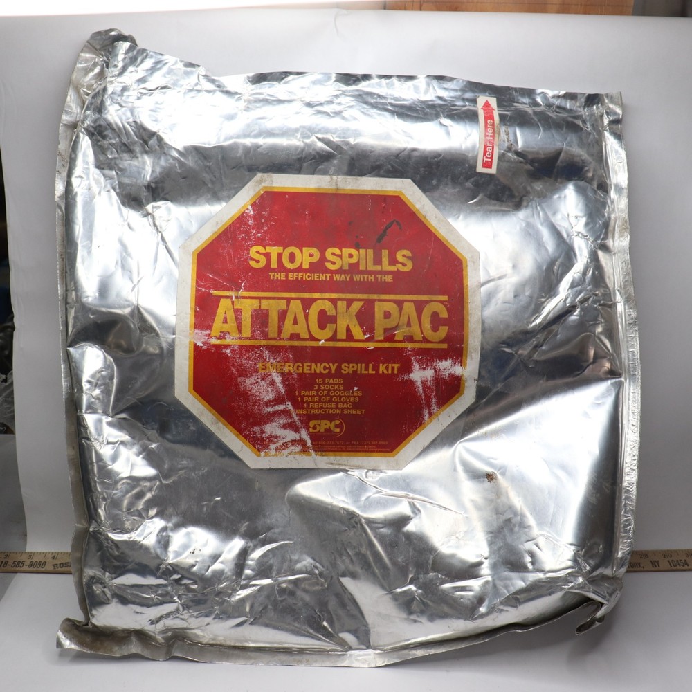 Brady Attack Pac Emergency Spill Kit