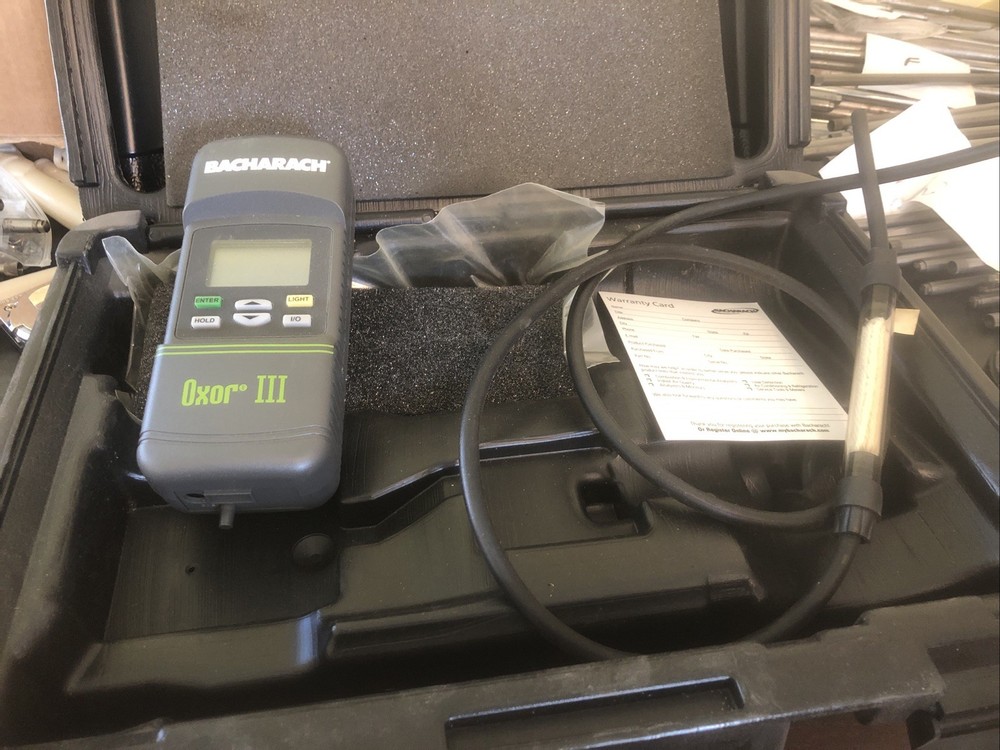 Bacharach Oxor lll Meter In Case