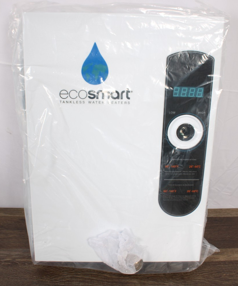 EcoSmart ECO 18 18kW 240V Tankless Electric Water Heater 3.5 GPM Open Box