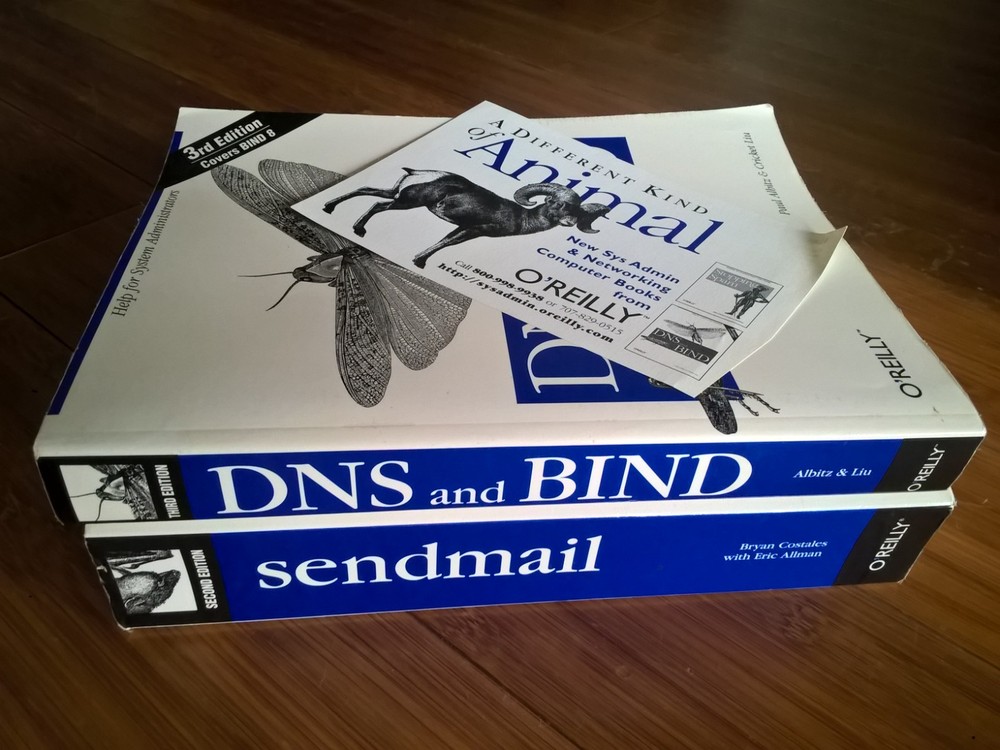 O’Reilly Books: Sendmail & DNS and Bind