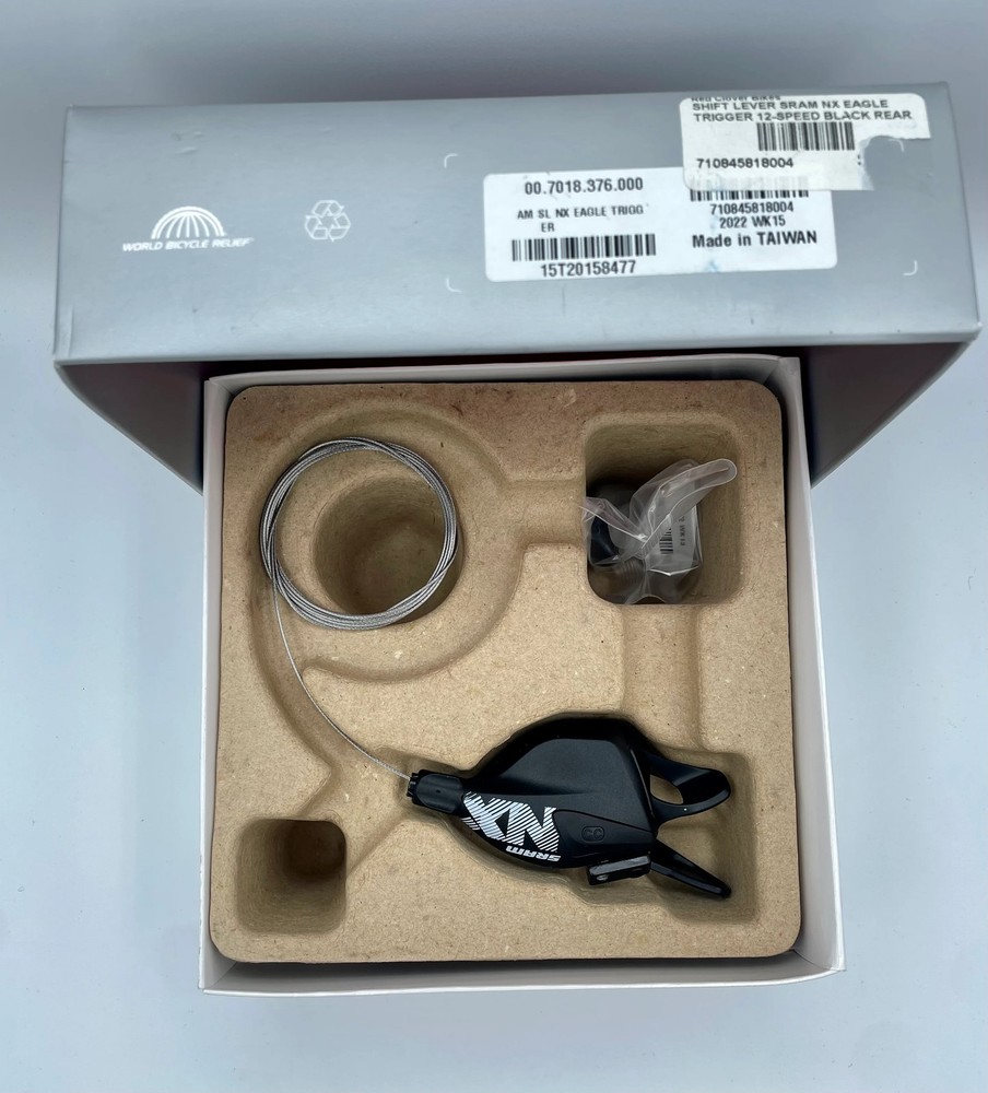 SRAM NX Eagle 12-Speed Trigger Shifter with Discrete Clamp, Black