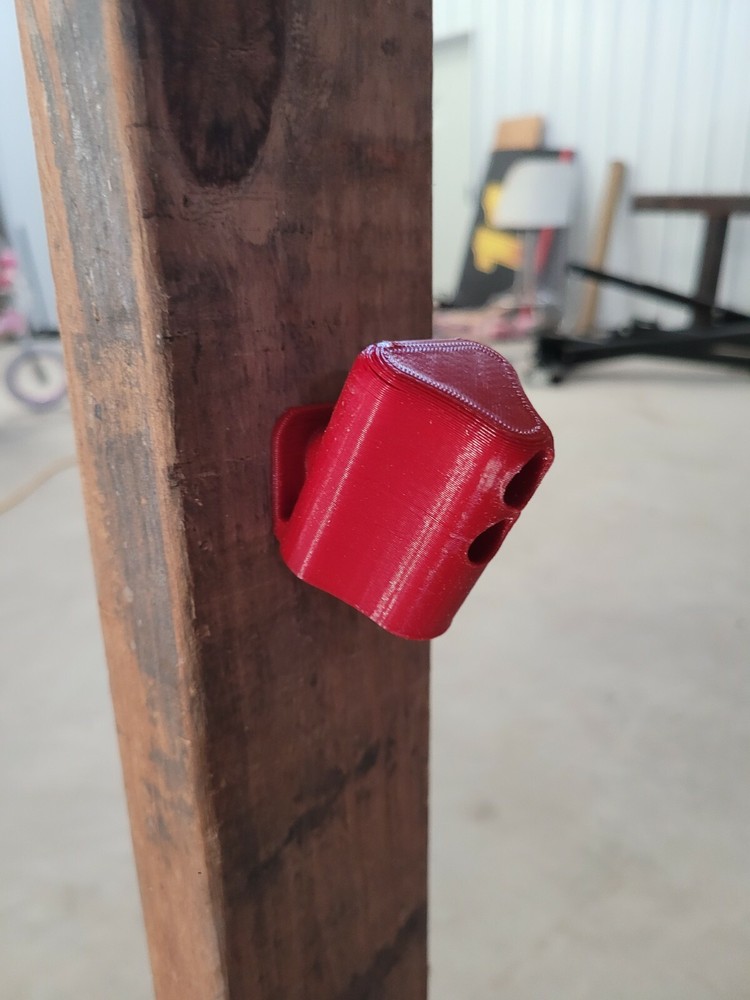 Quantity 5 - Angled Milwaukee M12 Tool Storage Mount - Holder - Hanger - Rack