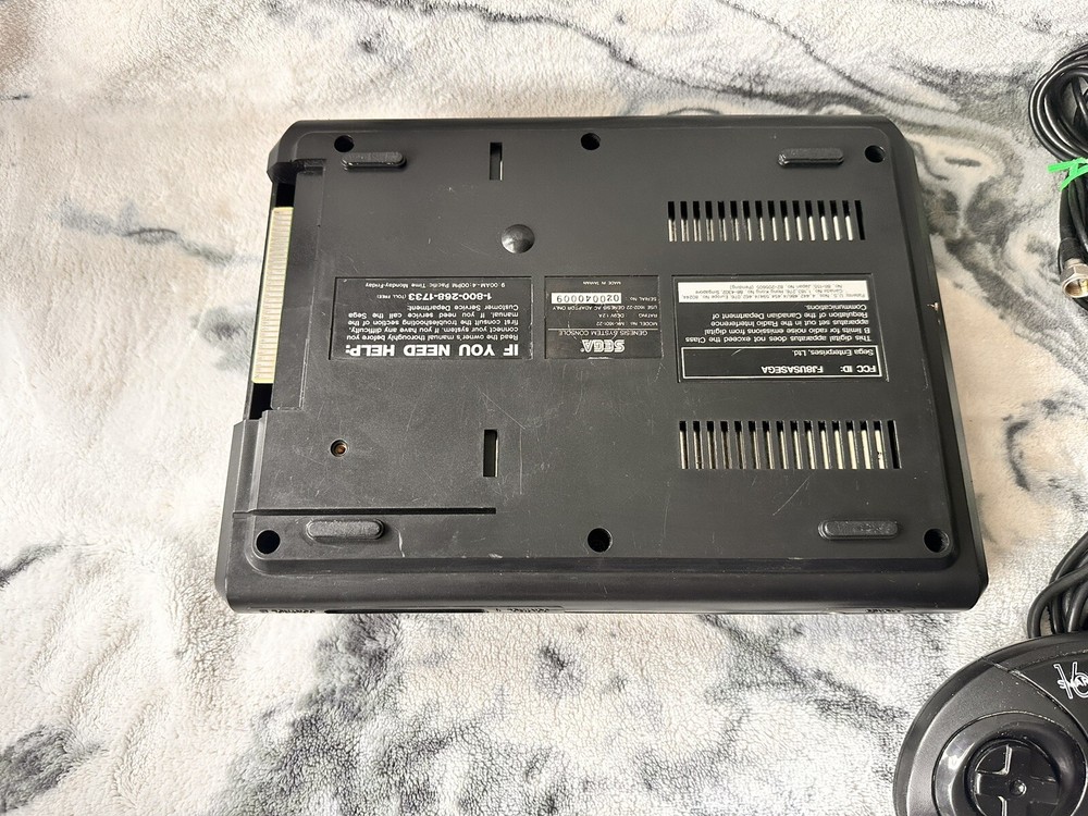 Sega Genesis Console - 2 Controllers And Games