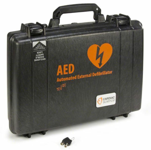 Cardiac Science Hard Watertight Carry Case